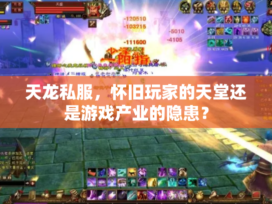天龙私服，怀旧玩家的天堂还是游戏产业的隐患？