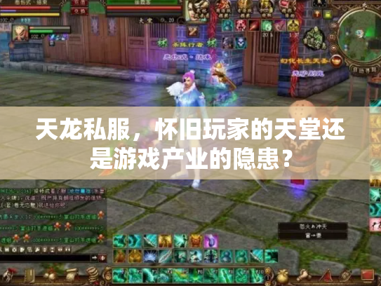 天龙私服，怀旧玩家的天堂还是游戏产业的隐患？