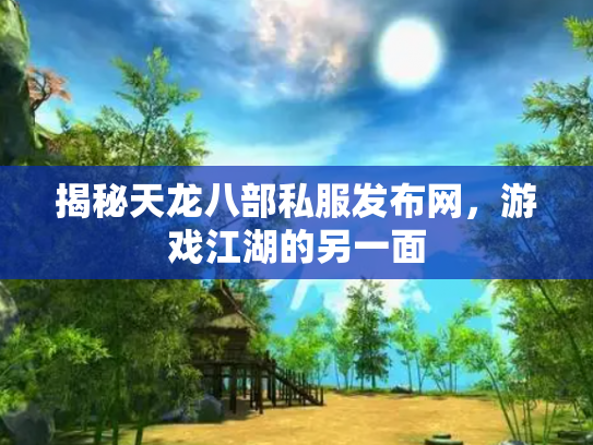揭秘天龙八部私服发布网，游戏江湖的另一面