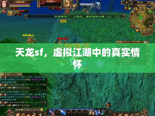 天龙sf，虚拟江湖中的真实情怀