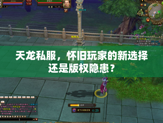 天龙私服，怀旧玩家的新选择还是版权隐患？