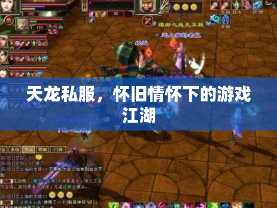 天龙私服，怀旧情怀下的游戏江湖