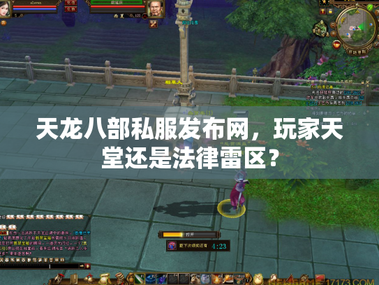 天龙八部私服发布网，玩家天堂还是法律雷区？