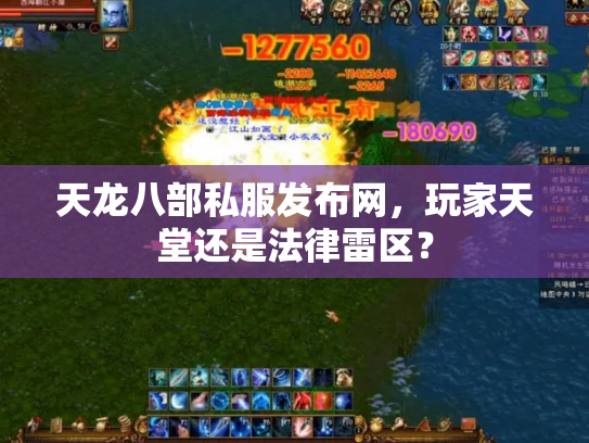 天龙八部私服发布网，玩家天堂还是法律雷区？