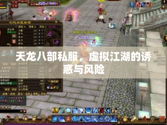 天龙八部私服，虚拟江湖的诱惑与风险