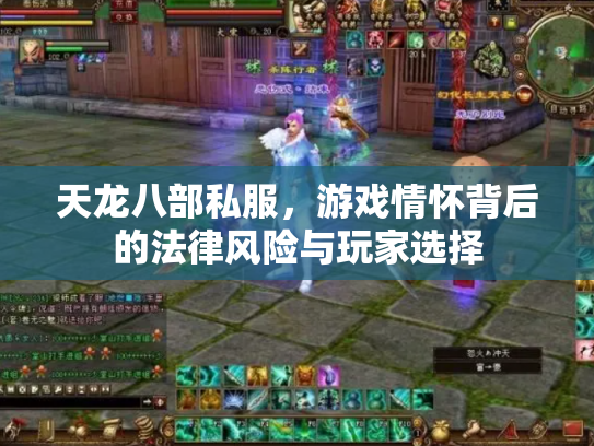 天龙八部私服，游戏情怀背后的法律风险与玩家选择