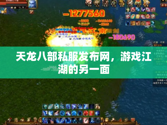 天龙八部私服发布网，游戏江湖的另一面