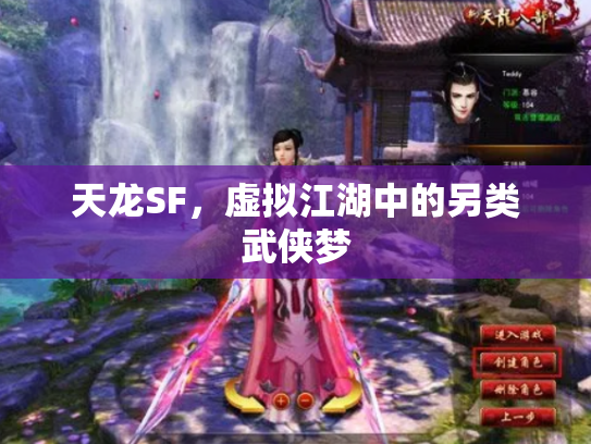 天龙SF，虚拟江湖中的另类武侠梦