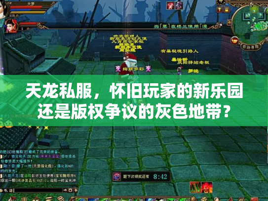 天龙私服，怀旧玩家的新乐园还是版权争议的灰色地带？