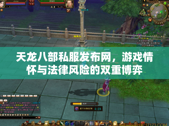 天龙八部私服发布网，游戏情怀与法律风险的双重博弈