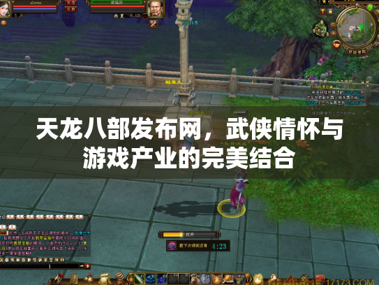 天龙八部发布网，武侠情怀与游戏产业的完美结合