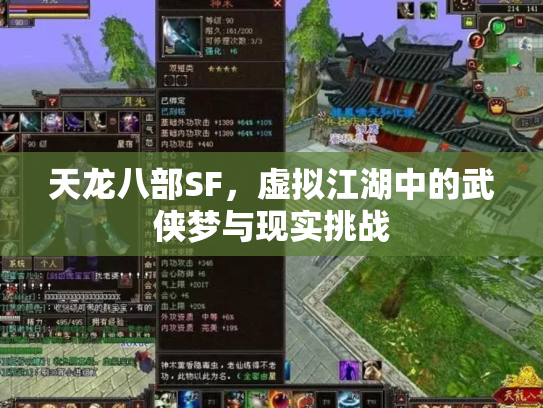 天龙八部SF，虚拟江湖中的武侠梦与现实挑战