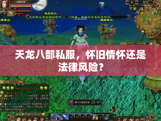天龙八部私服，怀旧情怀还是法律风险？