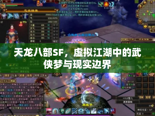 天龙八部SF，虚拟江湖中的武侠梦与现实边界