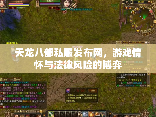天龙八部私服发布网，游戏情怀与法律风险的博弈