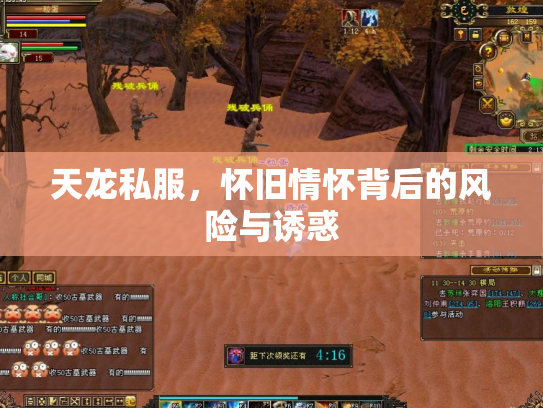 天龙私服，怀旧情怀背后的风险与诱惑