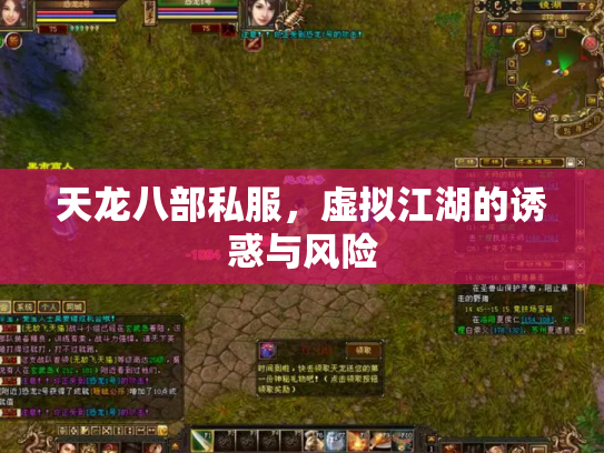 天龙八部私服，虚拟江湖的诱惑与风险