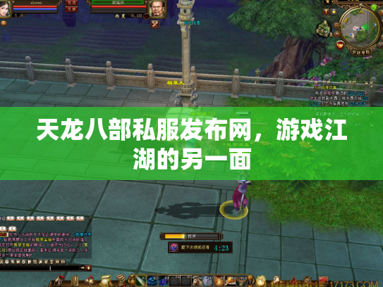 天龙八部私服发布网，游戏江湖的另一面