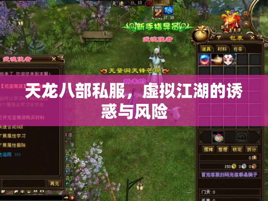 天龙八部私服，虚拟江湖的诱惑与风险