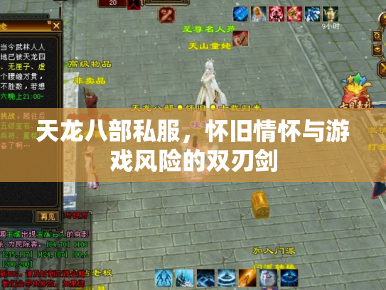 天龙八部私服，怀旧情怀与游戏风险的双刃剑