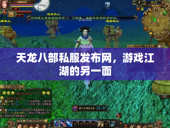天龙八部私服发布网，游戏江湖的另一面