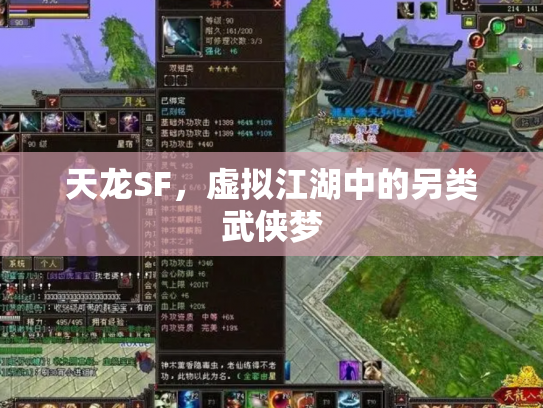天龙SF，虚拟江湖中的另类武侠梦