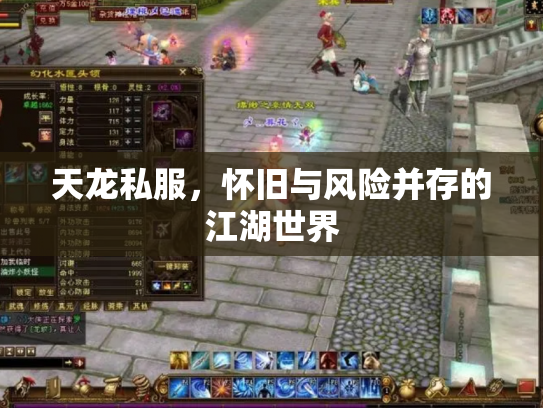 天龙私服，怀旧与风险并存的江湖世界