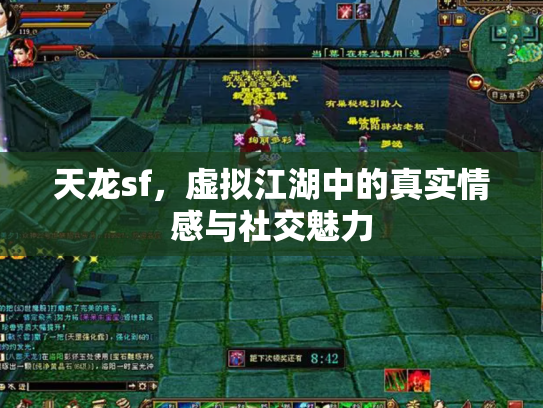 天龙sf，虚拟江湖中的真实情感与社交魅力