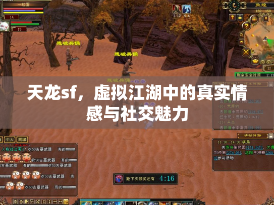 天龙sf，虚拟江湖中的真实情感与社交魅力