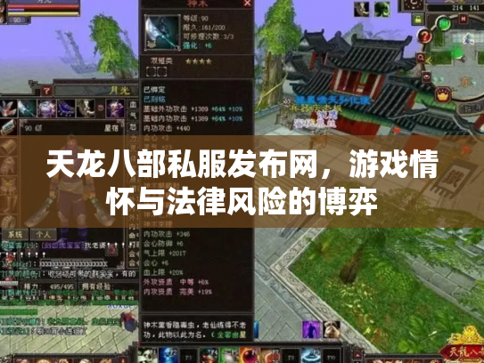 天龙八部私服发布网，游戏情怀与法律风险的博弈