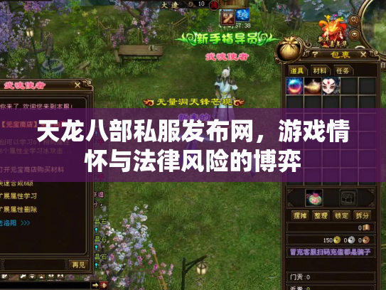 天龙八部私服发布网，游戏情怀与法律风险的博弈