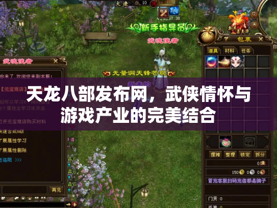天龙八部发布网，武侠情怀与游戏产业的完美结合