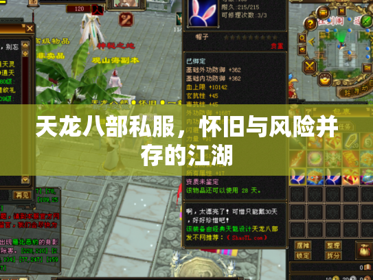 天龙八部私服，怀旧与风险并存的江湖
