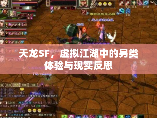 天龙SF，虚拟江湖中的另类体验与现实反思