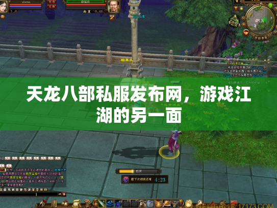 天龙八部私服发布网，游戏江湖的另一面