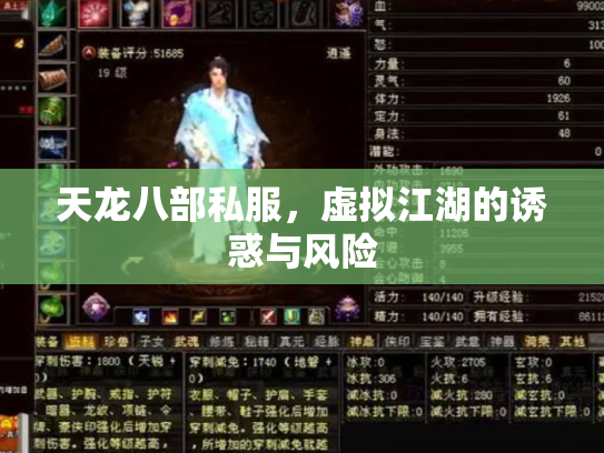 天龙八部私服，虚拟江湖的诱惑与风险