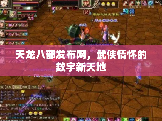 天龙八部发布网，武侠情怀的数字新天地