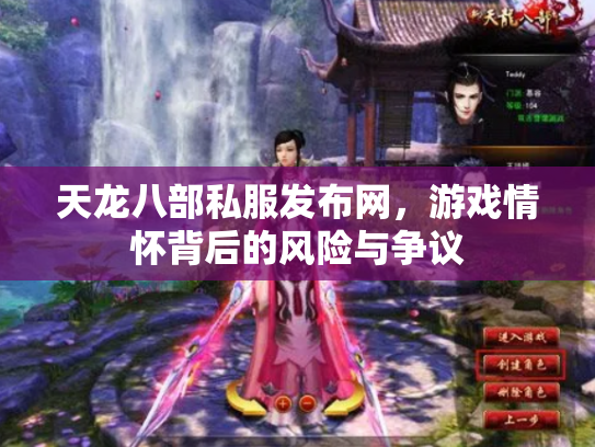 天龙八部私服发布网，游戏情怀背后的风险与争议