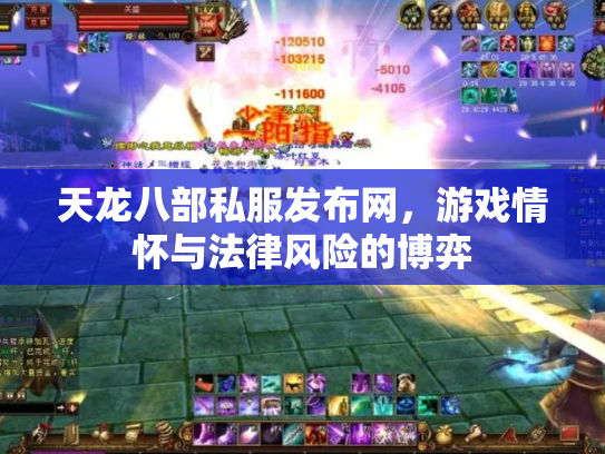 天龙八部私服发布网，游戏情怀与法律风险的博弈