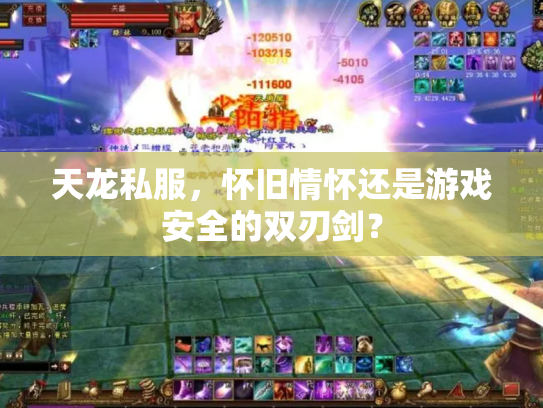 天龙私服，怀旧情怀还是游戏安全的双刃剑？