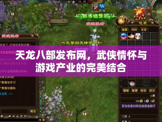 天龙八部发布网，武侠情怀与游戏产业的完美结合
