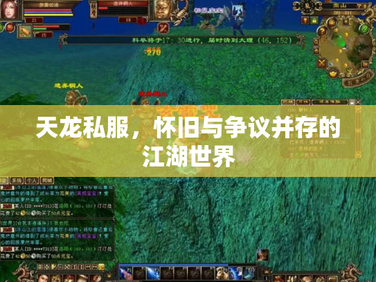 天龙私服，怀旧与争议并存的江湖世界