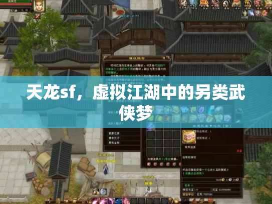 天龙sf，虚拟江湖中的另类武侠梦