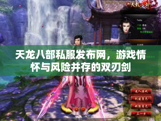 天龙八部私服发布网，游戏情怀与风险并存的双刃剑