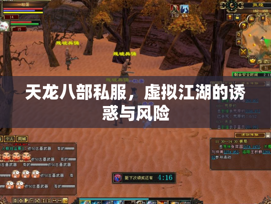 天龙八部私服，虚拟江湖的诱惑与风险