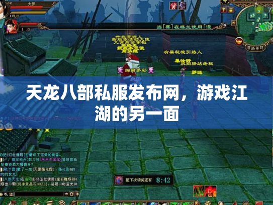 天龙八部私服发布网，游戏江湖的另一面