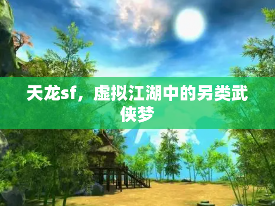 天龙sf，虚拟江湖中的另类武侠梦