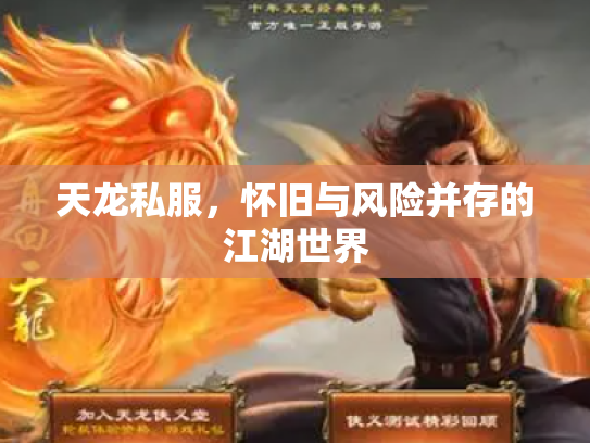天龙私服，怀旧与风险并存的江湖世界