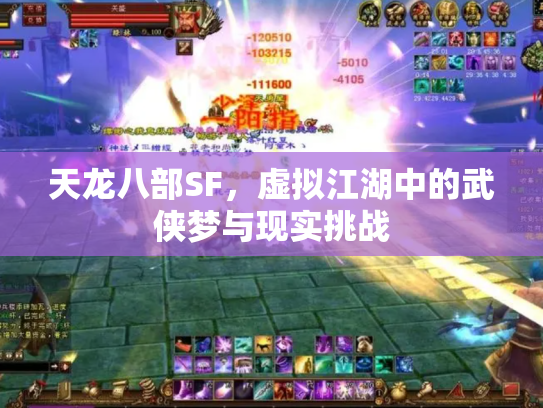 天龙八部SF，虚拟江湖中的武侠梦与现实挑战