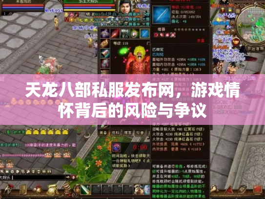 天龙八部私服发布网，游戏情怀背后的风险与争议